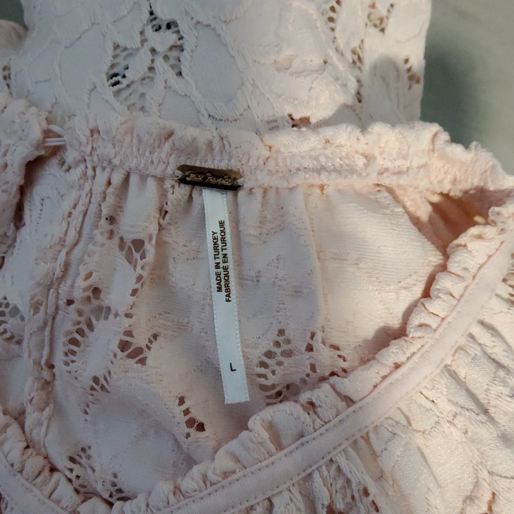 Free People Lace Blouse